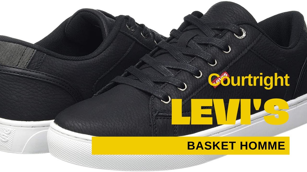 Levi's Courtright, Basket Homme Sneakers Homme Courtright Levis - YouTube