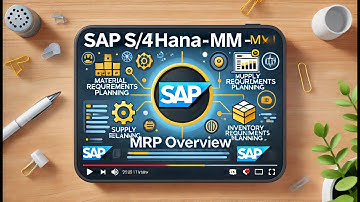 Class 32: SAP S/4HANA MM-MRP (Material Requirements Planning) Overview