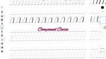 calligraphy on tab S6 lite using Autodesk Sketchbook