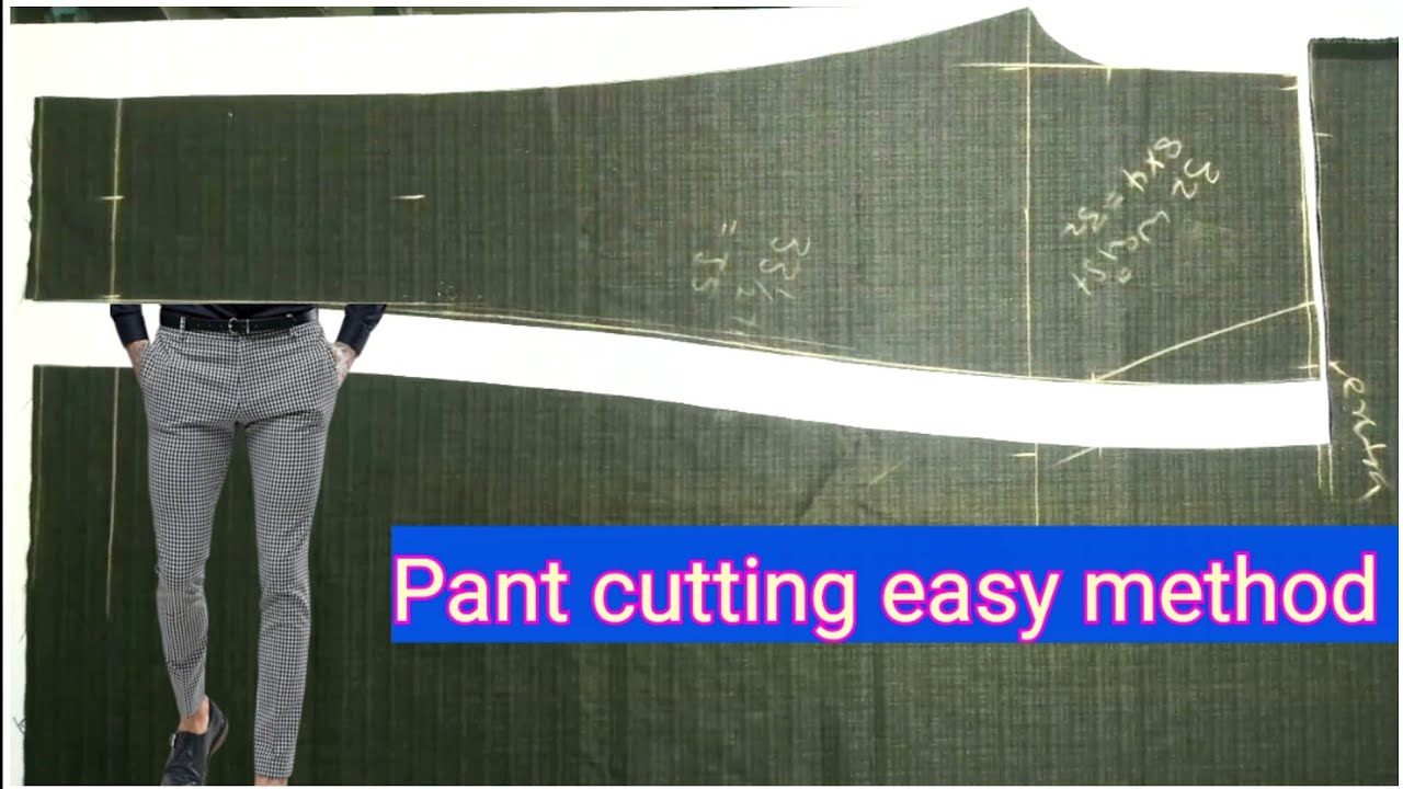 Perfect formal Pant cutting 2019 Body fit pant cutting How to