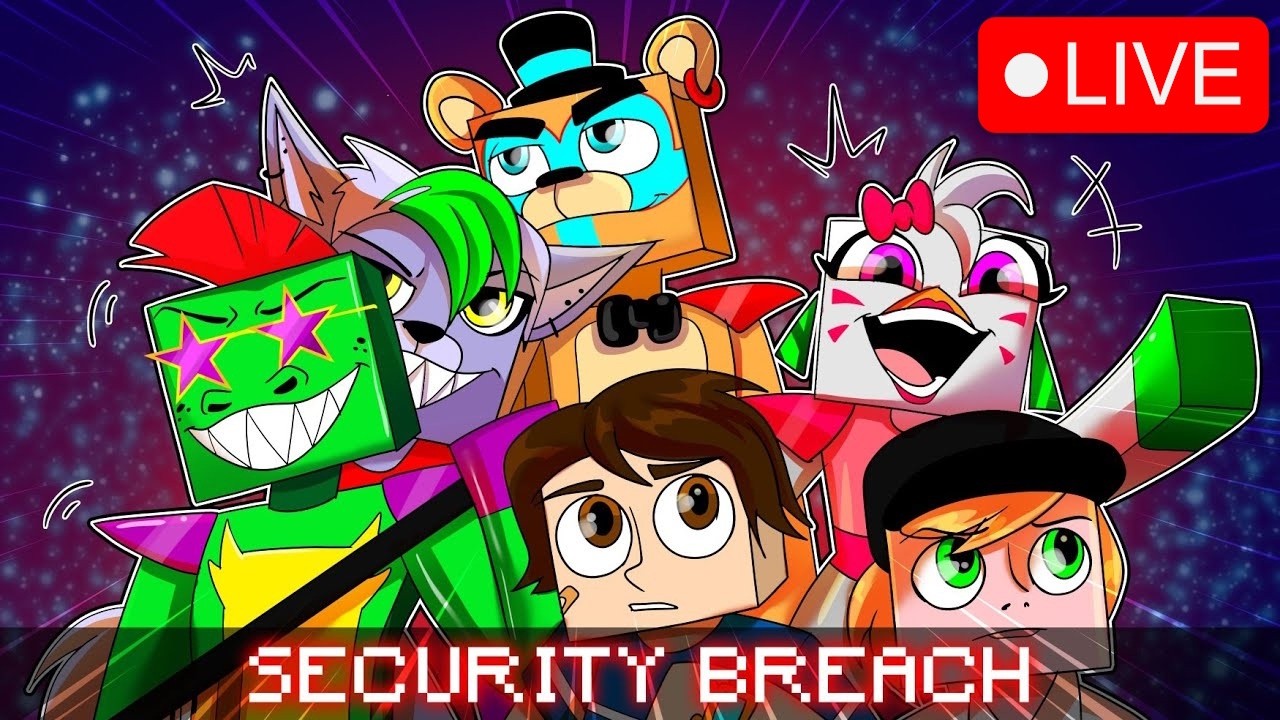 CEO takes over OUR Channel! in Minecraft FNAF!