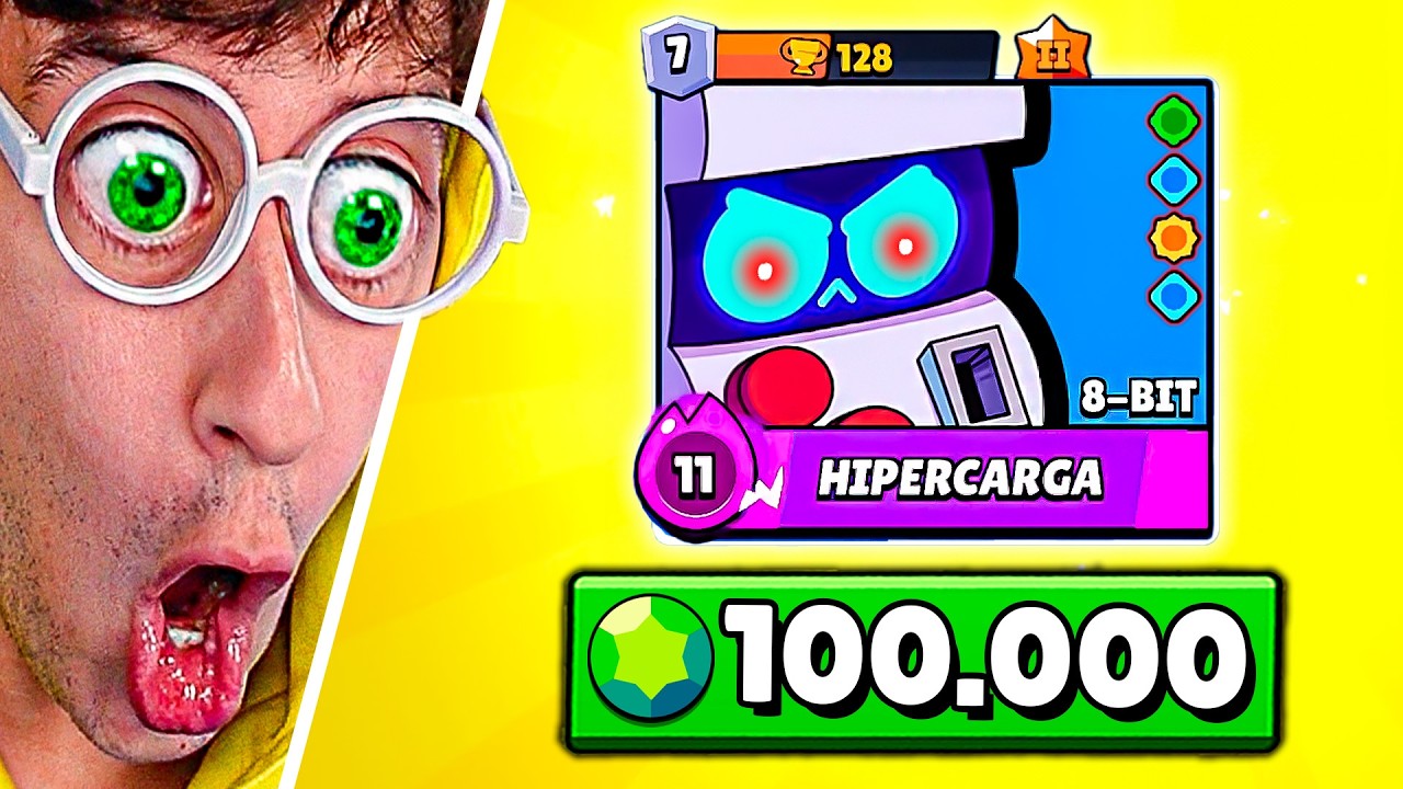 Compro Brawler NIVEL MÁXIMO 🔥💧😎!! (gasto muchas gemas 😅) - Brawl Stars TEKENDO