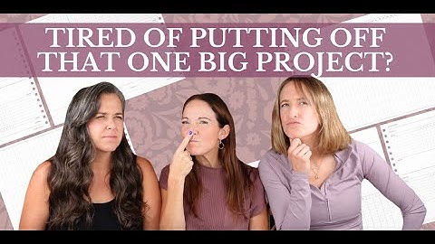 HOW TO USE THE PROJECT BREAK DOWN INSERT PACK