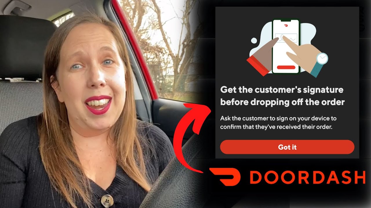 "Sign For" Feature On DoorDash Outraging Customers BUT Helping Drivers