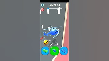 SHAPE SHIFTING 🚲🚁🚙 Transformation Game Max Level Gameplay (IOS & Android) Walkthrough Level 51