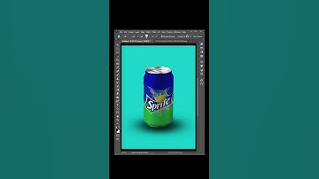 Mockup soda can in realistic way easily in photoshop 2025.#shorts #short #ytshorts