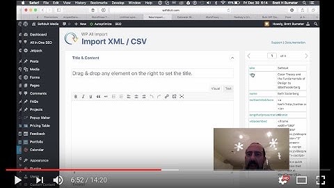 Upload wordpress blog articles from spreadsheet or excel