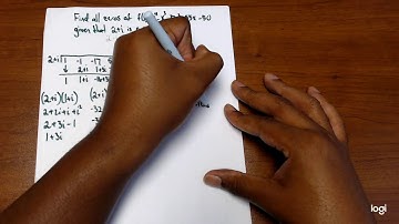 Find all Zeros Given a Complex Zero