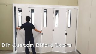 DIY Custom Bifold Doors