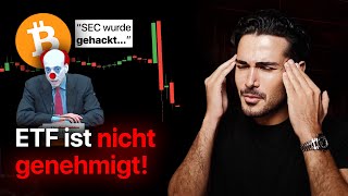 Thumbnail for Bitcoin Crash wegen ETF Fake News!
