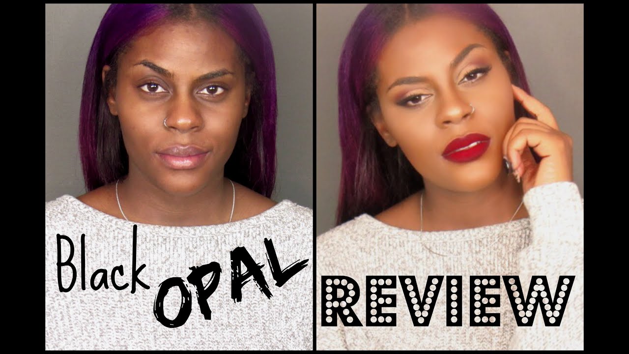 Black Opal Product Review - YouTube