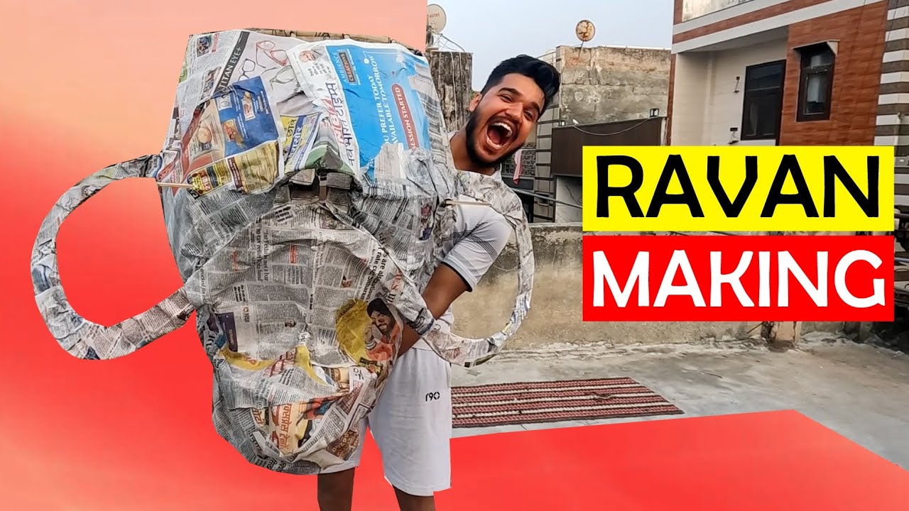 Ravan Making 2024 Delhi | Dussehra 2024 Ravan Making | Biggest Ravan ...