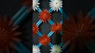 Hiasan Dinding Dari Sedotan