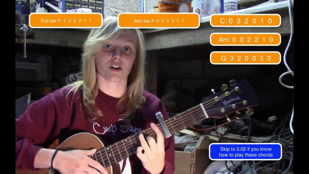 How to play Photograph (Ed Sheeran) acoustic guitar lesson YouTube