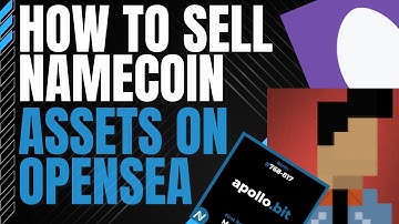 How to Sell Namecoin Assets on OpenSea using Emblem Vault
