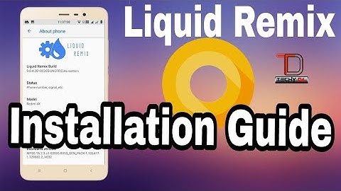 Best 8.1 Oreo Rom 2018 - Liquid Remix  OS on Redmi 4/4X