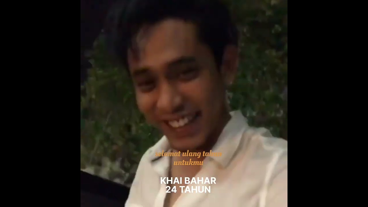 happy birthday khai bahar yang ke 29 wish you all the best❤❤❤