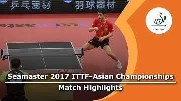 2017 Asian Championships Highlights: Zhang Jike vs Fan Zhendong (1/2)
