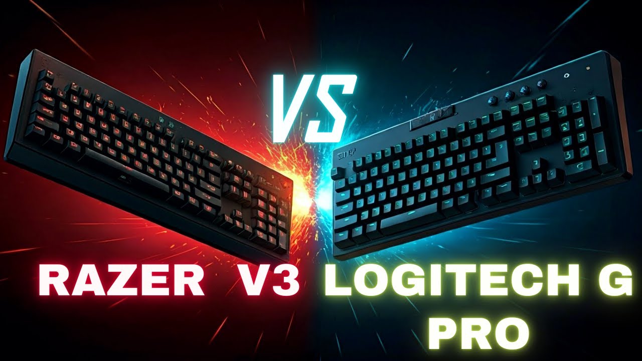 Razer Blackwidow V3 vs Logitech G Pro Which is Right for You?