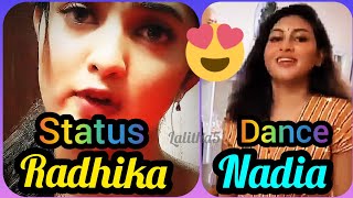  Suntv Radhika Preethi Hot Fun I Bigboss Nadia Hot Dance I Radhika Nadia Hot 