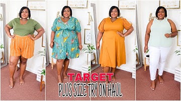 TARGET PLUS TRY ON HAUL| PLUS SIZE FASHION