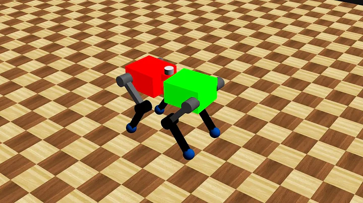 Dynamic Simulation of Walking Pattern Generation and Balancing Control for a Quadruped Robot