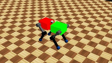 Dynamic Simulation of Walking Pattern Generation and Balancing Control for a Quadruped Robot