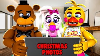 Freddy Fazbear's CHRISTMAS Family Photos with Francine!