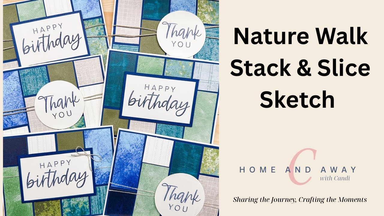 Nature Walk Stack & Slice Sketch
