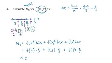 Numerical Integration (OpenStax Calculus, Vol. 2, Section 3.6)