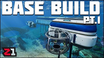 Resource Gathering and Starting The BASE BUILD ! Subnautica Below Zero Ep.13 | Z1 Gaming