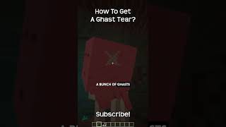 How To Get A Ghast Tear? In Minecraft!