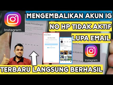 TERBARU !! Cara Mengembalikan Akun IG Yang Hilang Nomor Hp Sudah Tidak Aktif