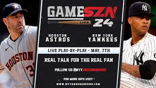 GameSZN Live: Houston Astros @ New York Yankees  Verlander vs. Gil  05/07