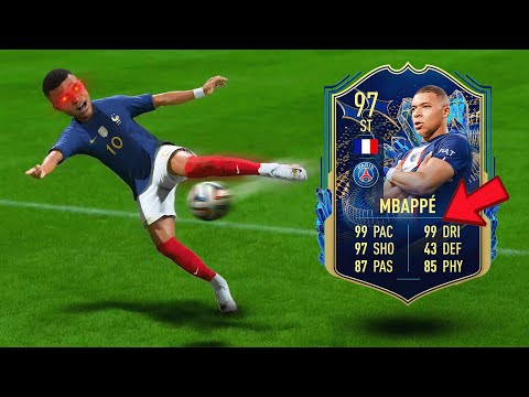 THE FLASH!⚡️🇨🇵 CHEGOU O MBAPPÉ 109 TOTY & JOGOU MUITO EM GAME