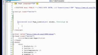 49 - ASP.NET Page Events