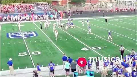 Derrell Bailey greenback highschool football highl...