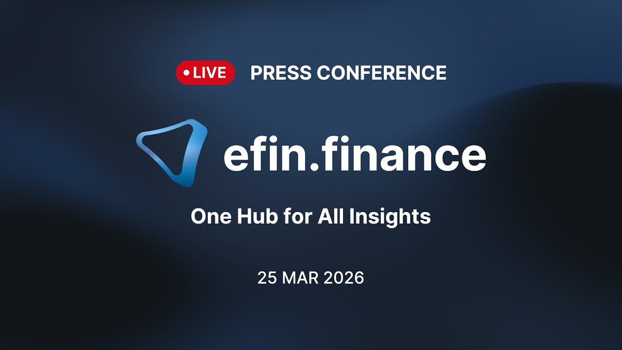 ⁣PRESS CONFERENCE: เปิดตัว efin.finance อย่างเป็นทางการ