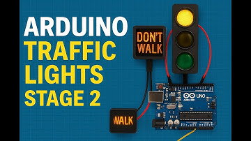 Arduino Traffic Light System – Stage 2: Pedestrian Crosswalk LCDs