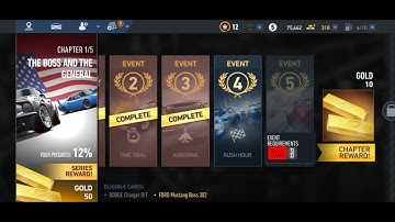 Failed - Ford Mustang | Event 4 Chapter 1/5 The Boss & The General Car Series NFS No Limits