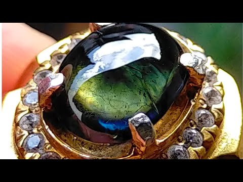 Natural fancy sapphire
