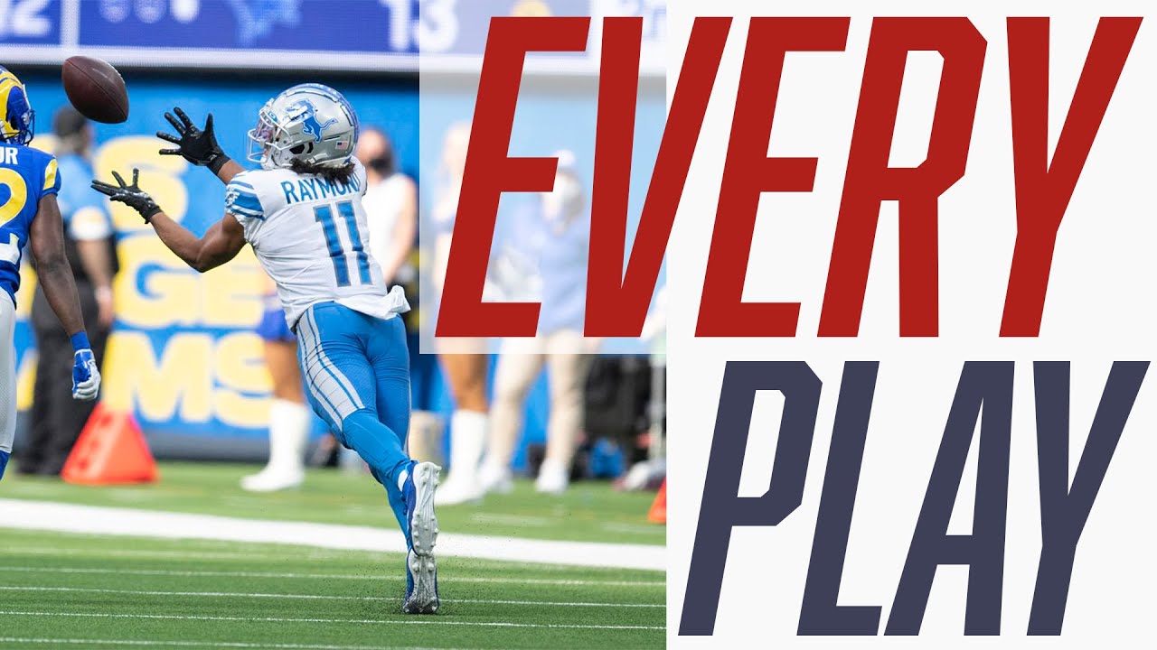 Kalif Raymond | Every Play | Weeks 5 – 7 Full Highlights | Fantasy Football Scouting 2021
