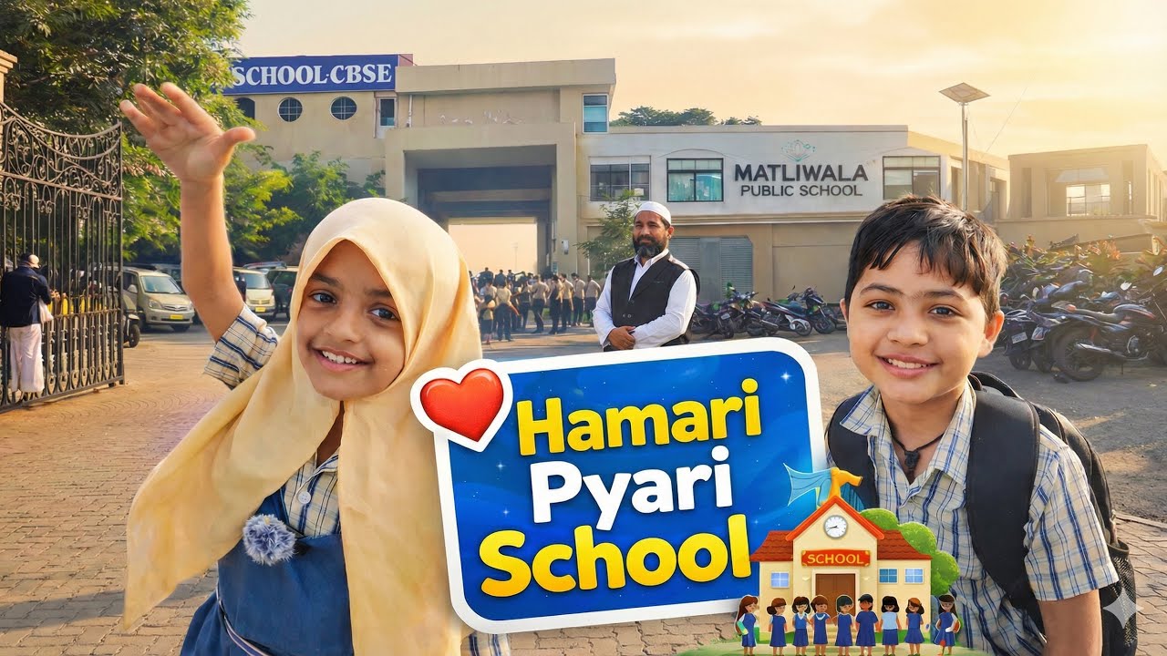 Hamari Pyari School 😍 | Matliwala Public School Tour |Humaira Family Vlogs