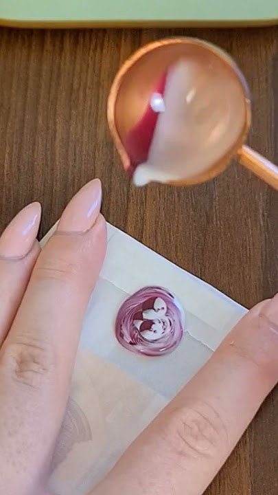 HOW TO make your own peel and seal wax seal sticker with flexible wax! 