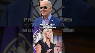 President Biden trolls GOP Rep. Marjorie Taylor Greene in new campaign ad