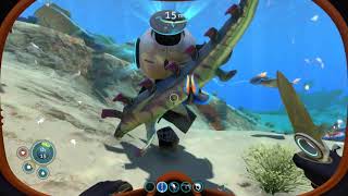 Danĝeraj fiŝoj en la oceano de Subnautica