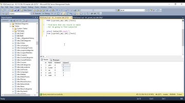 Finding duplicate values in a SQL table