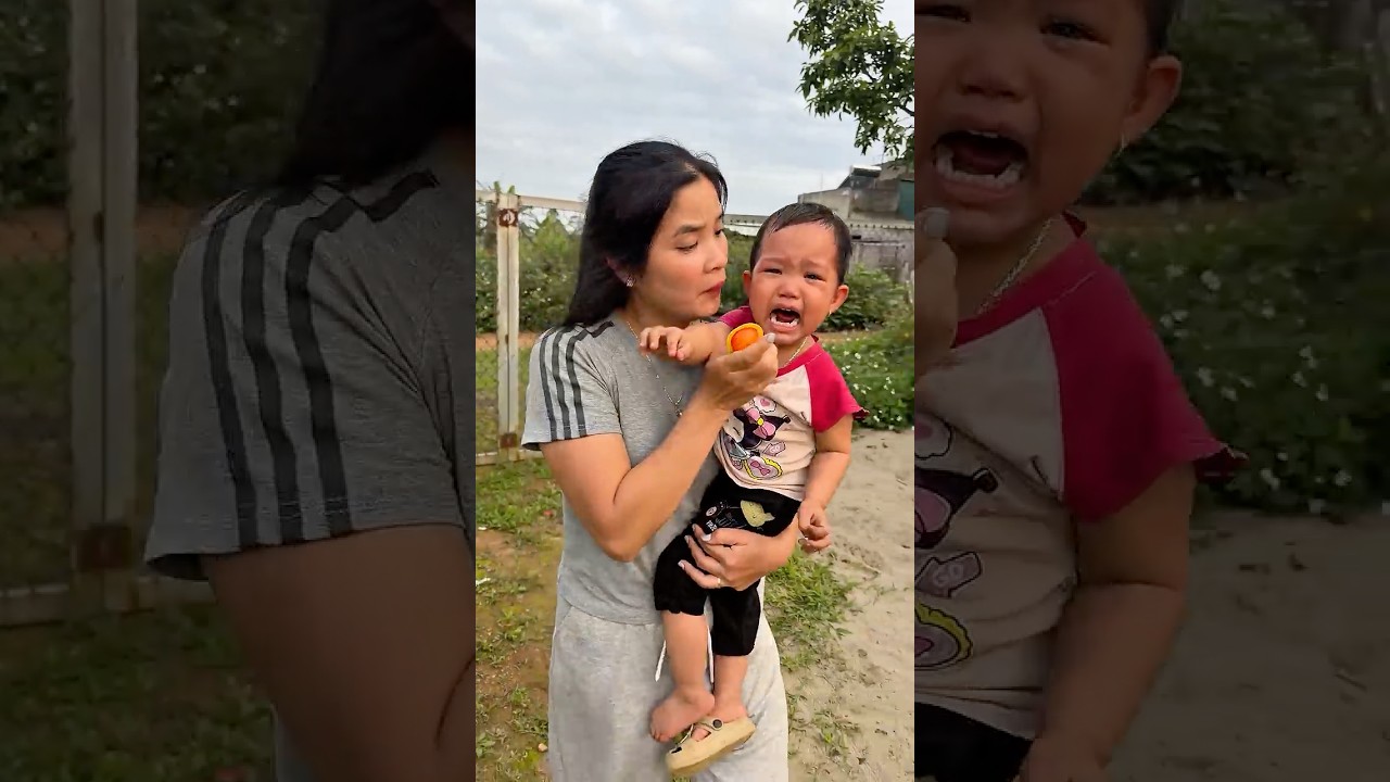 Poor Baby Finally Gets Help ❤️ A Heartwarming Rescue That Will Make You Cry #funny #comedy