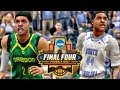 MARCH MADNESS FINAL FOUR UNC vs OREGON! College Hoops 2K8 Gameplay Ep. 1