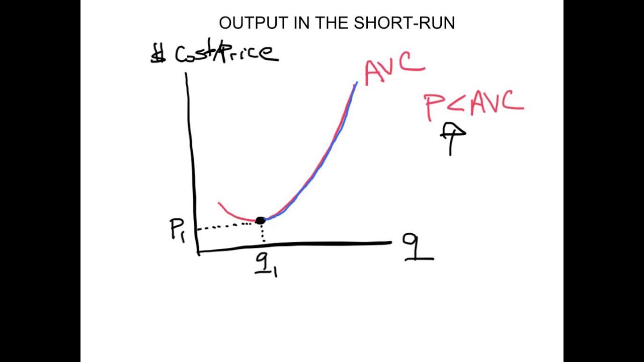 The Shortrun Supply Curve YouTube